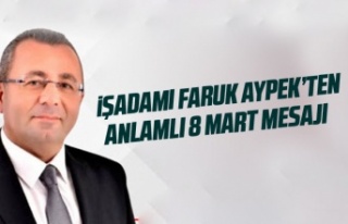 Faruk Aypek: Kadına şiddet insanlığa ihanettir