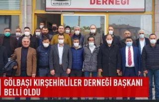 Gölbaşı Kırşehirliler Derneği başkanı belli...