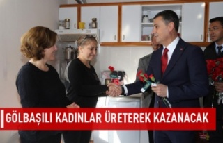 Gölbaşılı kadınlar için yeni gelir kapısı