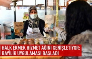 Halk Ekmek hizmet ağını genişletiyor