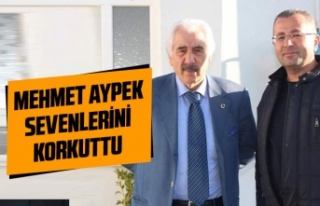 Mehmet Aypek sevenlerini korkuttu