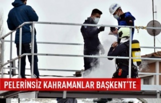 Pelerinsiz kahramanlar Başkent'te