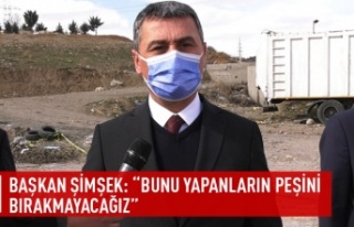 Şimşek: Bu işin peşini bırakmayacağız