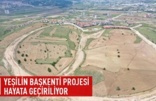 Yeşilin Başkenti projesi hayata geçiyor