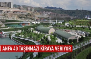 ANFA 40 taşınmazı kiraya veriyor