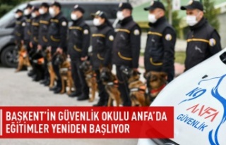 ANFA'da eğitimler yeniden başlıyor