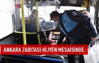 Ankara zabıtası Başkent'te hijyen denetiminde