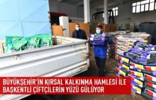 Başkentli çiftçilerin yüz gülüyor