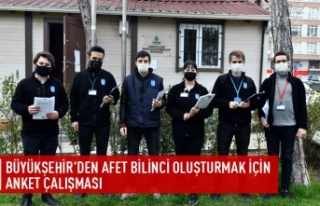 Büyükşehir'den afet bilinci oluşturma çalışması