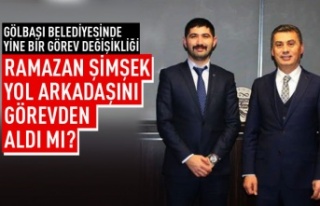 Gölbaşı Belediyesinde görev değişikliği iddiası