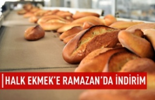 Halk Ekmek'e Ramazan'da indirim