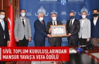 Mansur Yavaş'a vefa ödülü