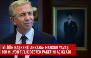 Mansur Yavaş yeni destek paketini açıkladı