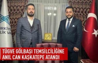 TÜGVA Gölbaşı temsilciliğine Anıl Can Kaşkatepe...