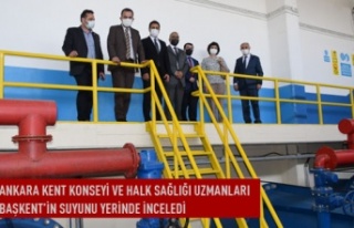 Ankara kent konseyi ve halk sağlığı uzmanları...