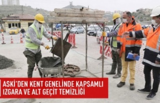 Büyükşehir'den alt geçit ve ızgara temizliği