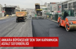 Büyükşehir'den asfalt seferberliği