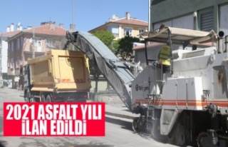 Gölbaşı Belediyesi 2021 yılını asfalt yılı...