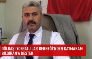 Gölbaşı Yozgatlılar Derneği'nden Kaymakam...