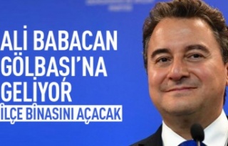 DEVA Partisi Genel Başkanı Babacan Gölbaşı’na...