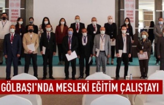 Gölbaşı'nda mesleki eğitim çalıştayı