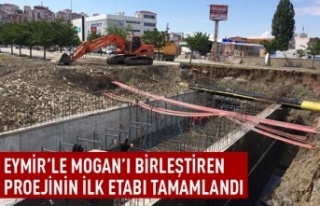 Kanal projesinin ilk bölümü tamamlandı