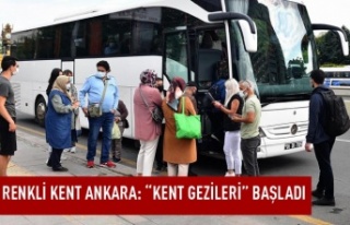 Renkli kent Ankara: "Kent gezileri" başladı