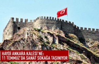 Ankara'da sanat sokağa taşınıyor