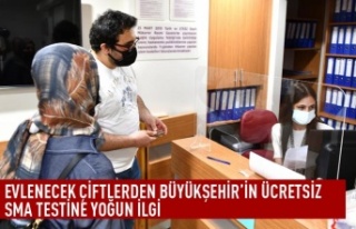 Evlenecek çiftlerden büyükşehir'in ücretsiz...