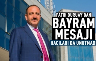 Fatih Duruay'dan Kurban Bayramı mesajı