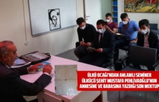 Gölbaşı Ülkü Ocağı'ndan anlamlı seminer