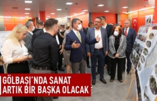 Gölbaşı'na sanat merkezi açılıyor