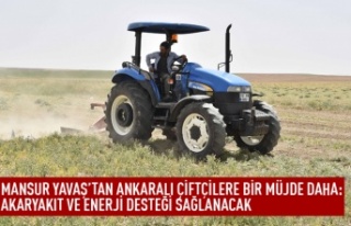 Mansur Yavaş'tan çiftçilere müjde