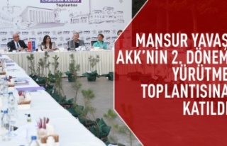 2. Dönem Ankara Kent Konseyi Yürütme Kurulu toplantısı...