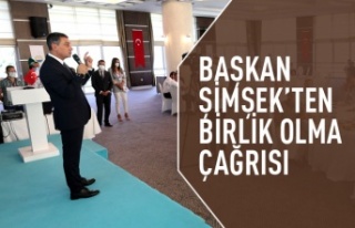 Başkan Ramazan Şimşek'ten birlik olma çağrısı