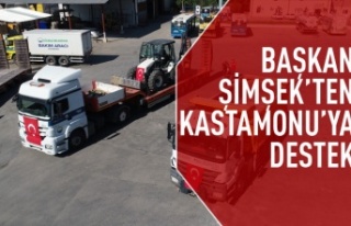 Gölbaşı Belediyesi Yardım Tırları, Kastamonu...