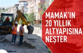 Mamak'ın 20 yılık altyapısına neşter