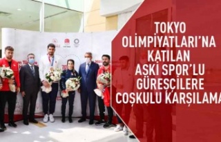 Tokyo Olimpiyatları'na katılan ASKİ spor'lu...