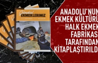 Anadolu'nun ekmek kültürü kitaplaştırıldı