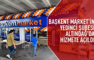 Başkent Marketin yedinci şubesi açıldı