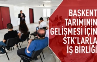 Başkent tarımının gelişmesi için süreç hızlandırıldı