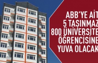 Büyükşehir'den öğrencilere yuva