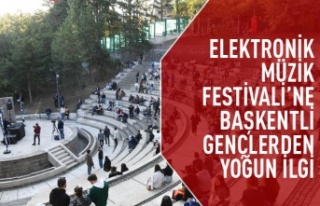 Elektronik Müzik Festivali'ne yoğun ilgi