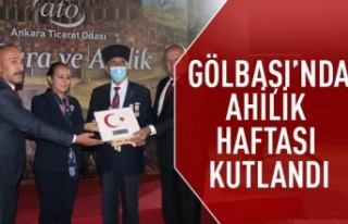 Gölbaşı’nda ahilik haftası kutlandı