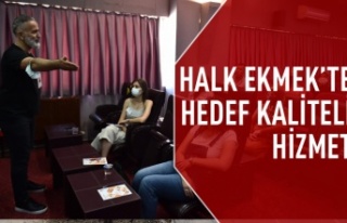 Halk Ekmek'ten kaliteli hizmet