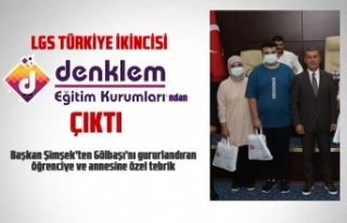 LGS Türkiye ikinci Denklem Eğitim Kurumları'ndan...