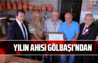 “Yılın Ahisi” Gölbaşı’ndan çömlek ustası...