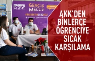 AKK'den binlerce öğrenciye sıcak karşılama