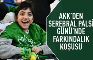 AKK Serebral Palsili Günü'nde farkındalık...