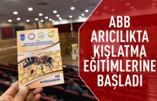 Ankara Büyükşehir Belediyesi arıcılıkta kışlatma...